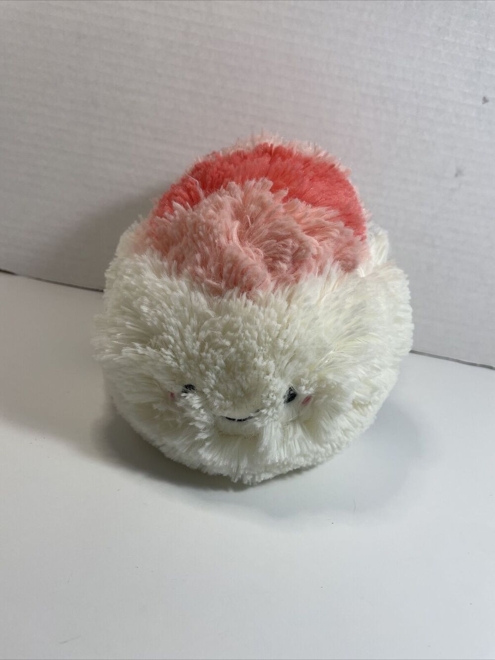 Squishable Mini Shrimp Sushi Plush Stuffed Food Smiley Furry Soft Rice Seaweed🍣
